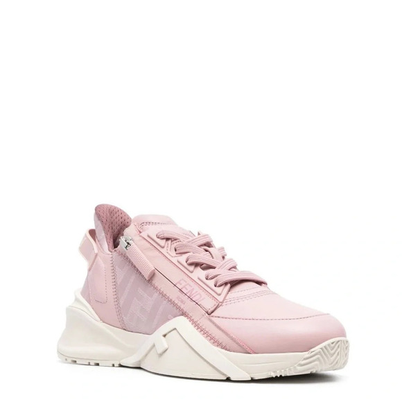 NWT!! FENDI Flow blush pink sneakers. Size 6. NEVER WORN. WITH DUST BAG. - Picture 3 of 10